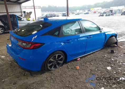 2025 Honda Civic Hybrid Sport Touring from USA, damaged, VIN 19XFL4H92SE012253